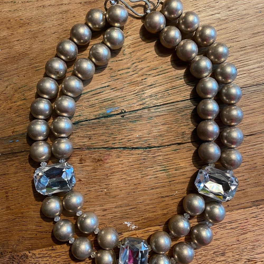 Rhinestone necklace - Picture 2 of 4